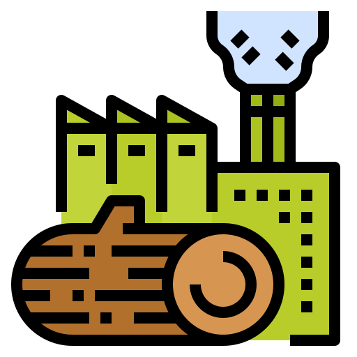Wood residue icon